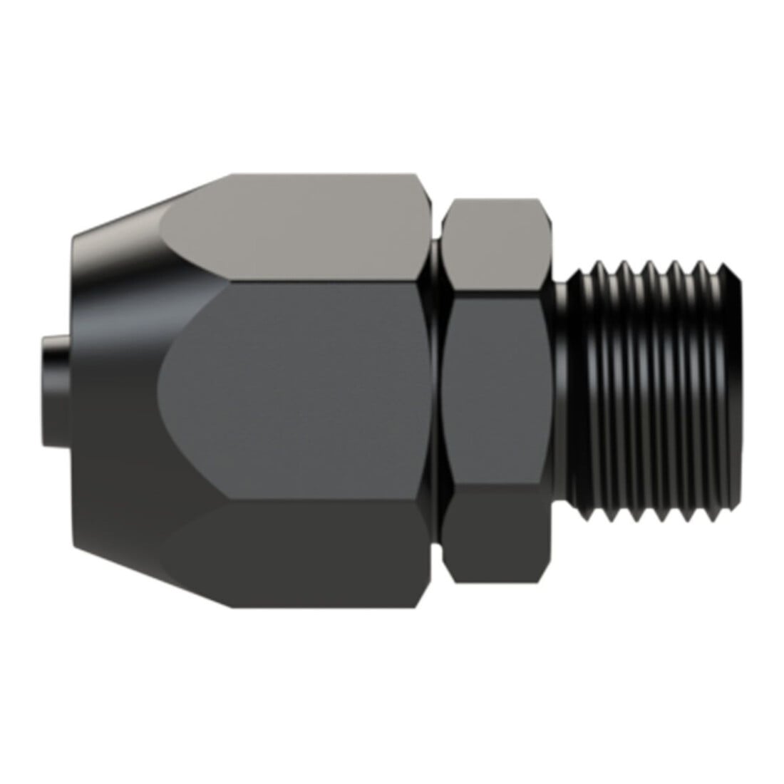 Riegler Einschraubverschraubung, Alu, für PVC-Gewebeschlauch 10x4, G 1/2