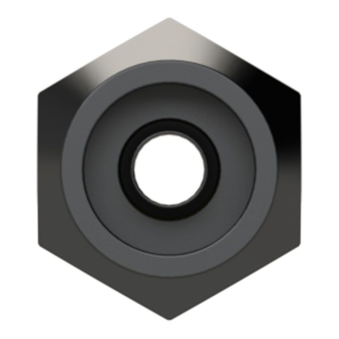 Riegler Einschraubverschraubung, Alu, für PVC-Gewebeschlauch 12x6, G 1/4