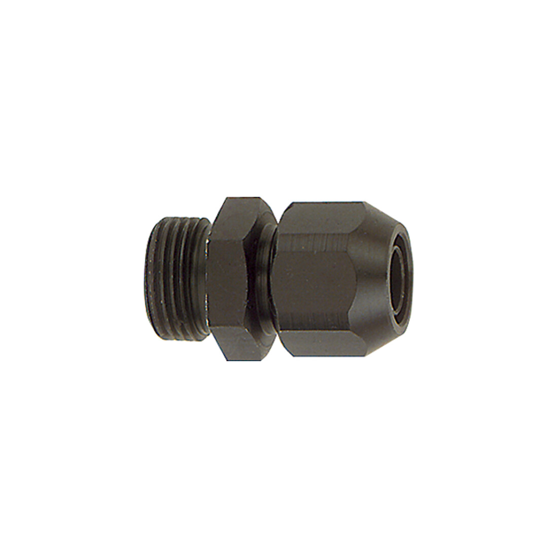 Riegler Einschraubverschraubung, Alu, für PVC-Gewebeschlauch 21x12, G 1/2