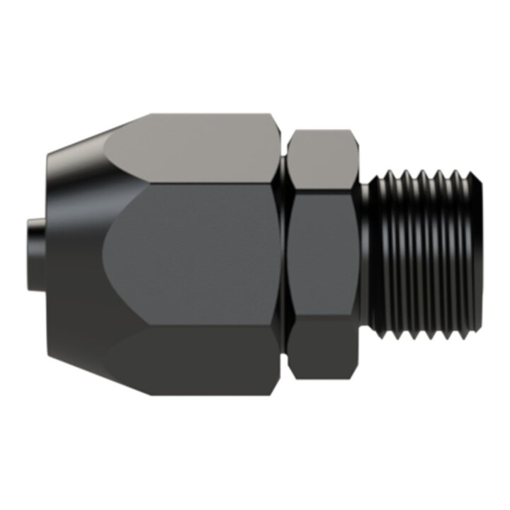 Riegler Einschraubverschraubung, Alu, für PVC-Gewebeschlauch 21x12, G 1/2