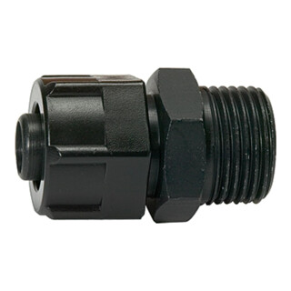 Riegler Einschraubverschraubung, für PVC-Pneumatikschlauch 11,6x9, G 3/8