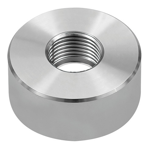 Riegler Einschweißstutzen, für Druckmessumformer, G 1, Edelstahl 1.4571