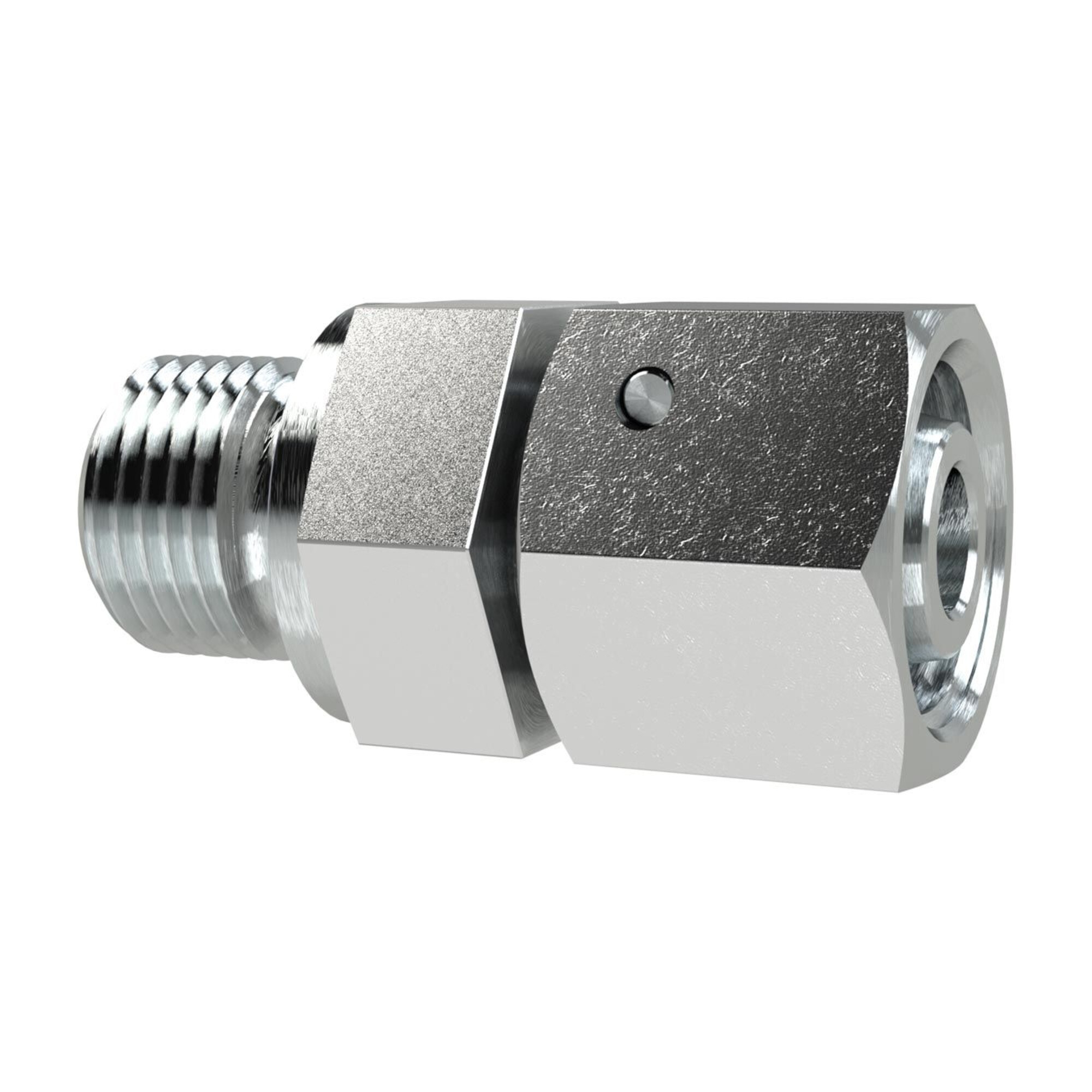 Riegler Einst.-Ger.-Einschraubvers., M26x1,5a., Rohr-AÃ ̃22mm, Stahl verz., EGEM2622LSTKEG