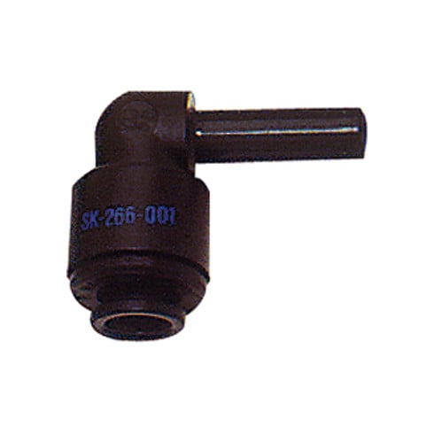 Riegler Einsteck-Winkelverbinder POM, Stutzen 8 mm, Schlauch-Außen-Ã˜ 8
