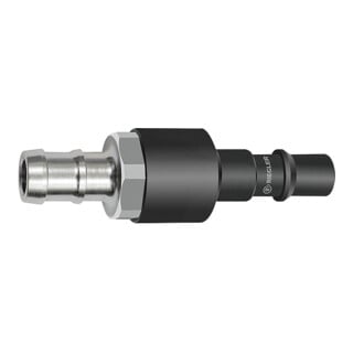 Riegler Einstecktülle für Kupplungen NW 11, RSV, ISO 6150 C, Stahl, LW 16