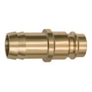 Riegler Einstecktülle für Kupplungen NW 19, Messing blank, Tülle LW 19-1
