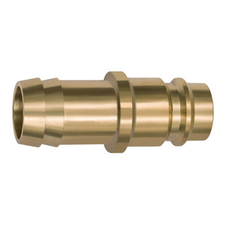 Riegler Einstecktülle für Kupplungen NW 19, Messing blank, Tülle LW 25