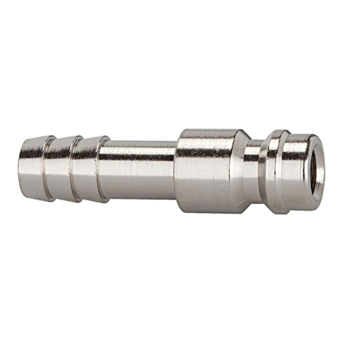 Riegler Einstecktülle für Kupplungen NW 5, Messing vernickelt, Tülle LW 4