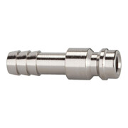 Riegler Einstecktülle für Kupplungen NW 5, Messing vernickelt, Tülle LW 6-1
