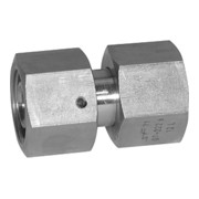 Riegler Einstellbare gerade Verschraubung, Dichtkegel, ES 1.4571 Ã˜ 12 mm