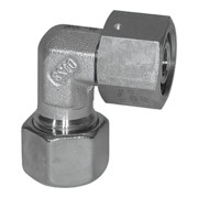 Riegler Einstellbare Winkel-Verschraubung, Dichtkegel, Rohr-AÃ¸10 ES