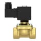 RIEGLER Electrovanne 2/2 voies MS NC à commande positive 24 V DC G 1/2