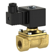 RIEGLER Electrovanne 2/2 voies MS NC à commande positive 24 V DC G 3/4-1