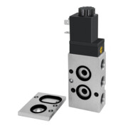 Riegler Electrovanne 3/2-5/2 voies, NAMUR, rappel par ressort, G 1/4, 24 V CC-1