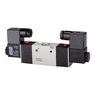 Riegler Électrovanne 3/2 voies, »3V«, bistable, G 1/8, 24VDC, 750 l/min