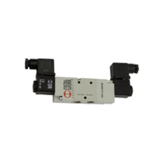 Riegler Electrovanne 3/2 voies, air de commande ext., bistable, G 1/2, 24 V DC