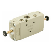Riegler Electrovanne 3/2 voies, électropneumatique, air de commande ext., bistable, G 1/2-1