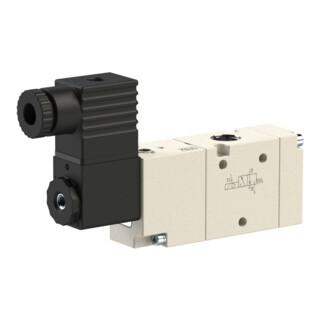 Riegler Electrovanne 3/2 voies, électropneumatique, monostable, G 1/4, NF, 24 V CC