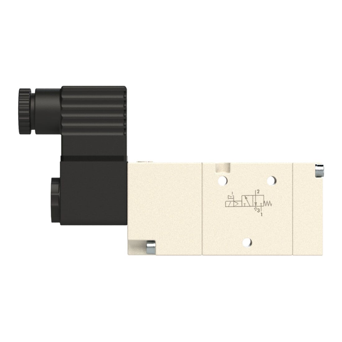 Riegler Electrovanne 3/2 voies, électropneumatique, monostable, G 3/8, NO, 24 V CC
