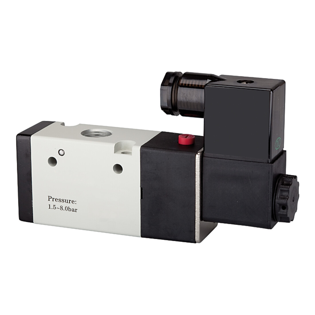 Riegler Electrovanne 3/2 voies, monostable, NF, G 1/8, 24VCC, 500 l/min