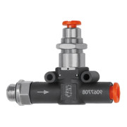 Riegler Electrovanne 3/2 voies, pneum. NC, filetage - tuyau, G1/4, tuy.8-1