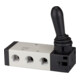 RIEGLER Electrovanne 5/2 Commande par levier à main 4H Verrouillage G 1/8-1