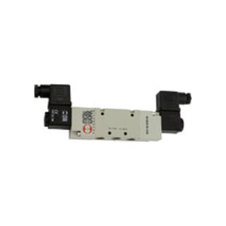 Riegler Electrovanne 5/2 voies, air de commande ext., bistable, G 3/8, 12 V DC
