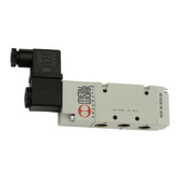 Riegler Électrovanne 5/2 voies, commande ext., monostable, G 1/2, 24 V CC-1