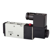 RIEGLER Electrovanne 5/2 voies électro-pneumatique 4V monostable G 1/4 24 V DC-1
