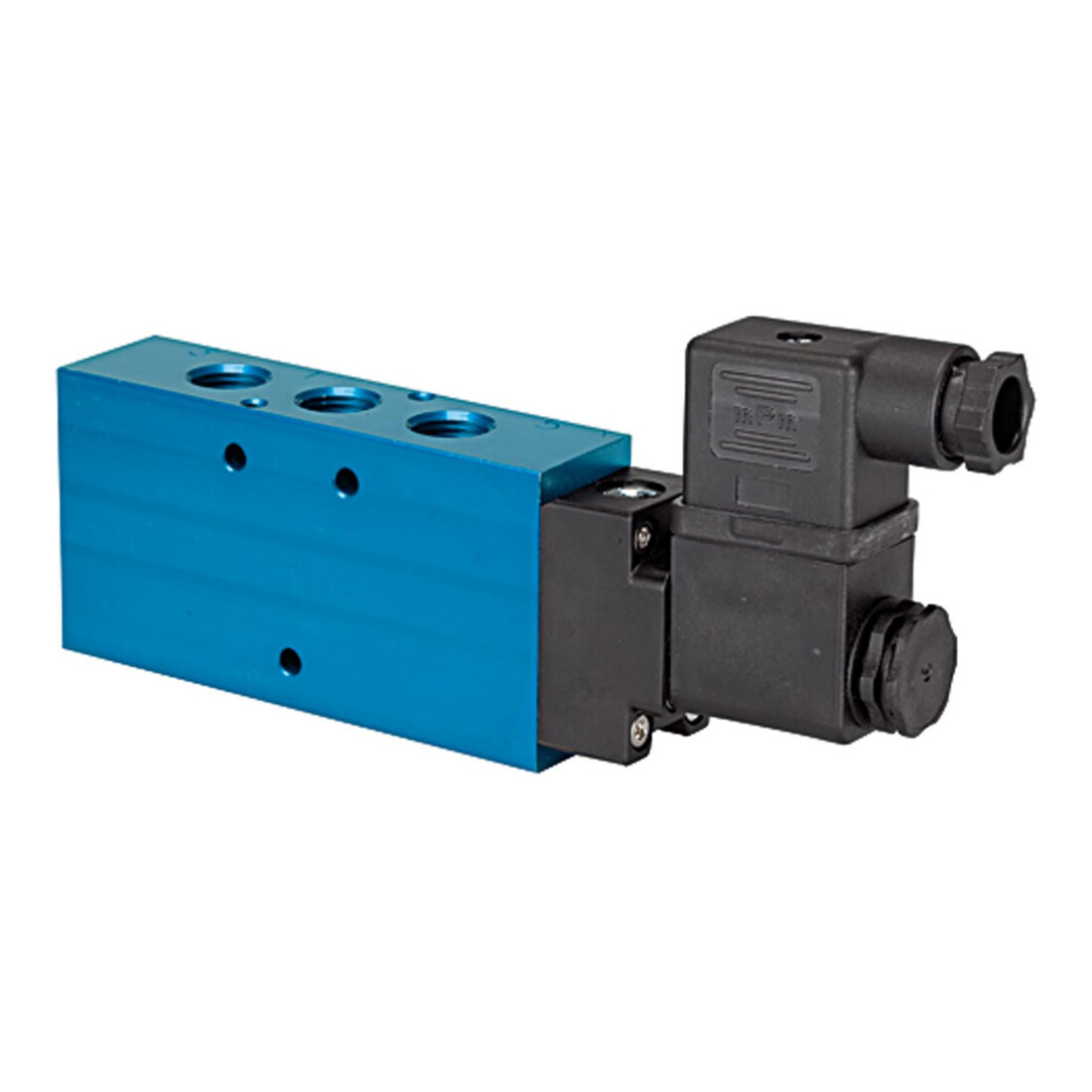 Riegler Electrovanne 5/2 voies, électromagnétique unilatérale, monostable G 1/2 24VDC