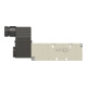 Riegler Electrovanne 5/2 voies, électropneumatique, monostable, G 1/2, 24 V CC