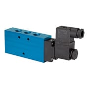 Riegler Electrovanne 5/2 voies unilatérale monoélectromagnétique G 1/2 230V,50Hz-1