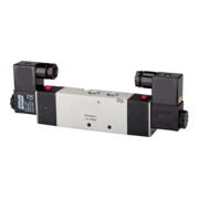 Riegler Électrovanne 5/3 voies pneumatique, milieu ventilé, M5, 230 V, 50 Hz-1