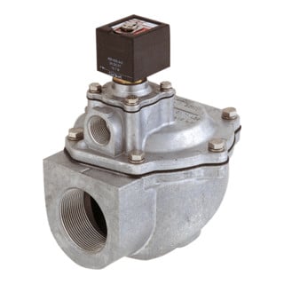 Riegler Electrovanne à membrane impulsionnelle, NC, 24 V CC, commande interne, G 2 1/2, CR