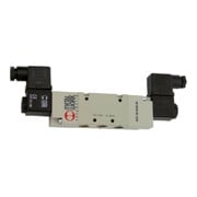 Riegler Électrovanne bistable 5/2 voies, électropneumatique, G 1/8, 24 V DC-1