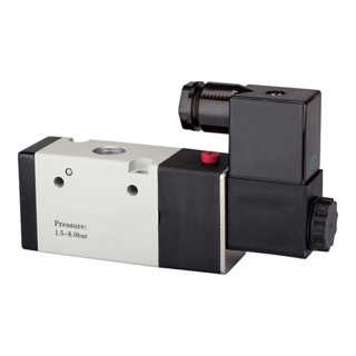 Riegler Electrovanne électropneumatique 3/2 voies, monostable, NO, M5, 24 V DC