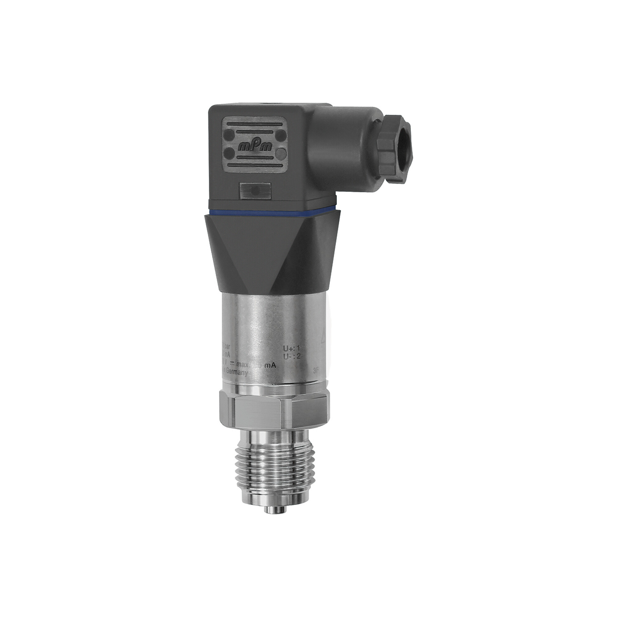 Riegler Elektr. Druckmessumfür, 0-6,0 bar, G 1/2, CrNi-Stahl 1.4571, 0,25%