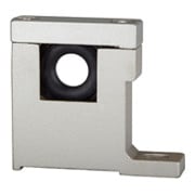 Riegler Élément de fixation avec fixation murale, 1 perçage, avec étrier en L-1