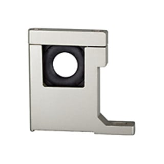 Riegler Élement de fixation avec fixation murale, 1 perçage avec étrier en L BG400