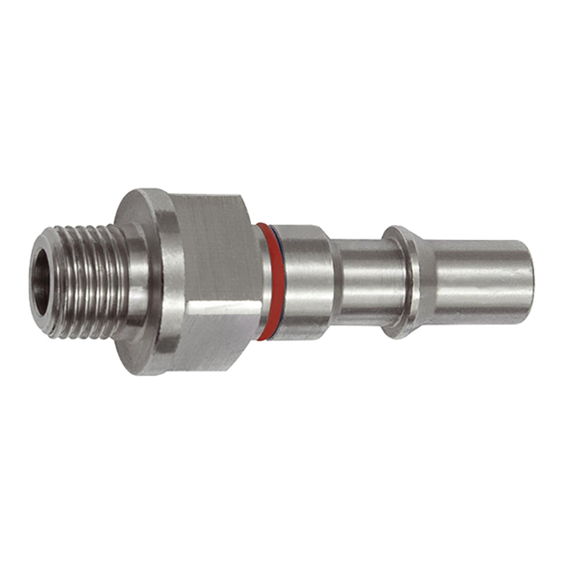 Riegler Embout distinctif NW 6, ISO 6150 C, G 1/4 AG, rouge