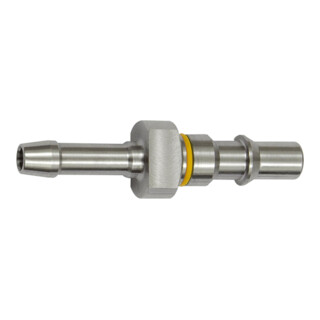 Riegler Embout enfichable distinctif NW 6, ISO 6150 C, embout LW 8, jaune