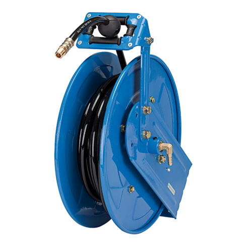 Riegler Enrouleur de tuyau, air comprimé/eau, tuyau PU Ø 12x8, longueur 15 m