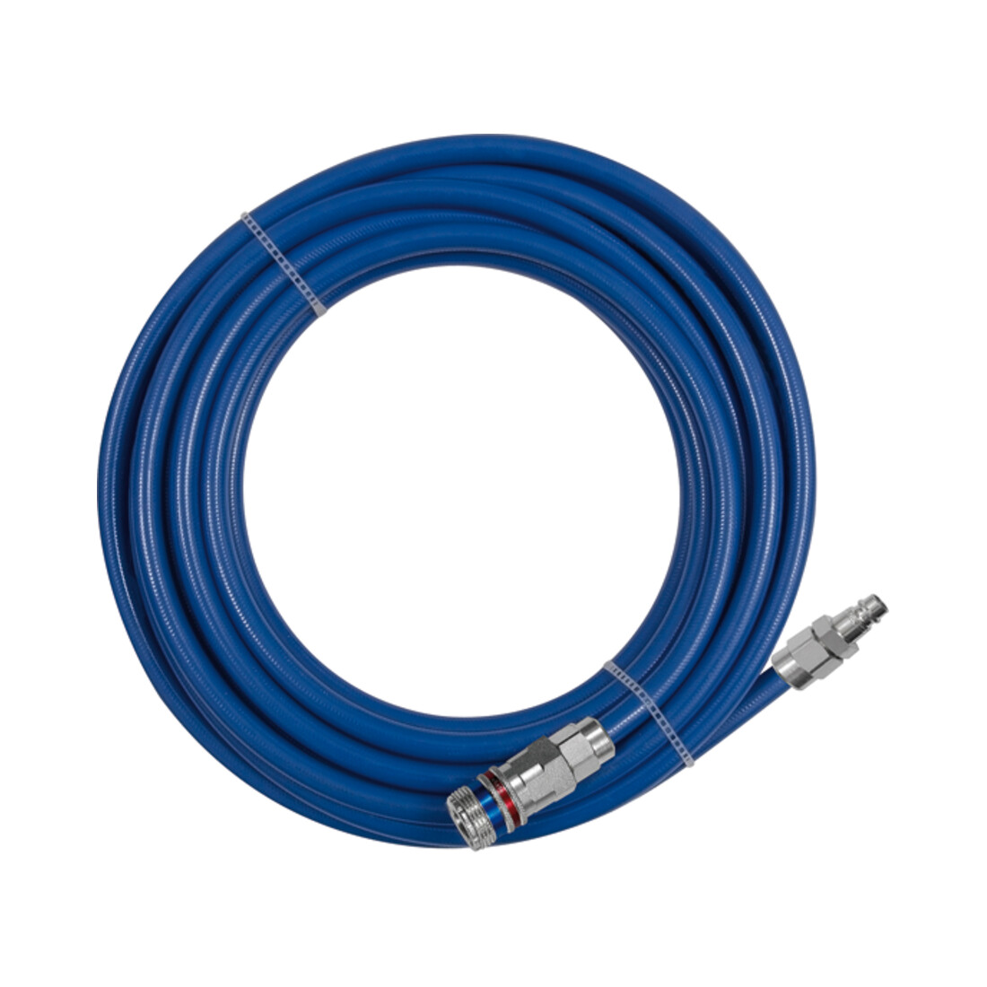 Riegler Ensemble de raccords pour tuyau, PUR, raccord de sécurité, Ø tuyau 12x8, 15,0 m