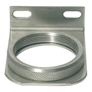 Riegler Équerre de fixation en acier inoxydable 1.4401 avec écrou M50x1,5-1
