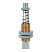 Riegler Federstössel, Sauger-/Vakuumanschluss M5 IG, Federweg 20,0 mm-1