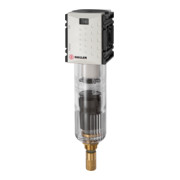 Riegler Filter »FUTURA-mini« mit PC-Behälter, 5 µm, BG 0, G 1/4, VA