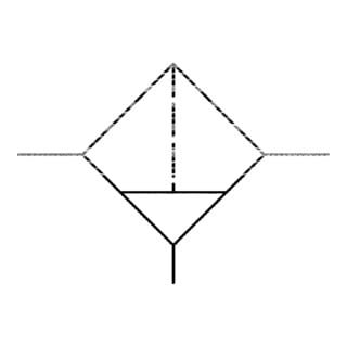 Riegler Filter »GA-mini«, mit PC-Behälter, 5 µm, BG 200, G1/8, Ablass: HA