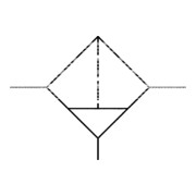 Riegler Filter  »GA «, PC-Beh., Schutzkorb, 5  µm, BG 400, G 1/2, Ablass: VA