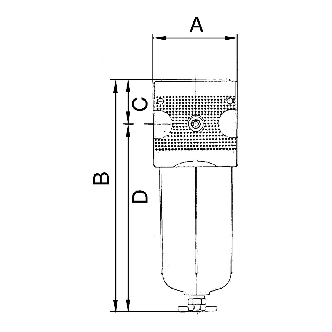 Riegler Filter »multifix « mit Polycarbonatbehälter, 5 µm, BG 1, G 3/8, HA