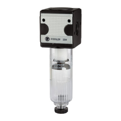 Riegler Filter »multifix« mit Polycarbonatbehälter, 5 µm, BG 3, G 1/2, HA